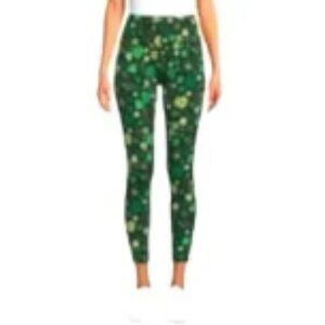 NEW- ☘️ St Patrick's Day Leggings Junior Size M (7-9)